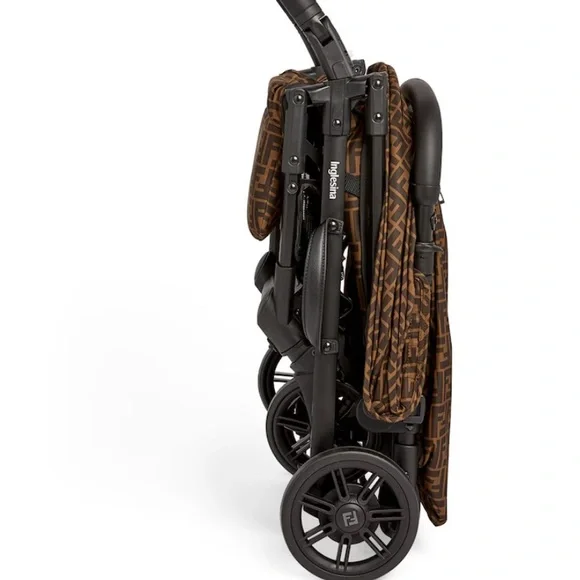 Fendi Brown and Black Kids Stroller - Picture 2 of 2